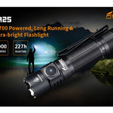 Fitorch EA25 LED Flashlight - Luminus SST70 - 3000 Lumens - Includes 1 x 21700 with Built-in USB-C Charging Port