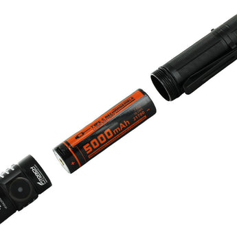 Fitorch EA25 LED Flashlight - Luminus SST70 - 3000 Lumens - Includes 1 x 21700 with Built-in USB-C Charging Port