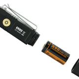 Fitorch ER20 Rechargeable LED Flashlight - CREE XPL - 1000 Lumens - Includes 1 x 16340 - Available in Black, Red, Orange, and Blue