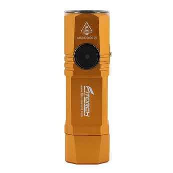 Fitorch ER20 Rechargeable LED Flashlight - CREE XPL - 1000 Lumens - Includes 1 x 16340 - Available in Black, Red, Orange, and Blue