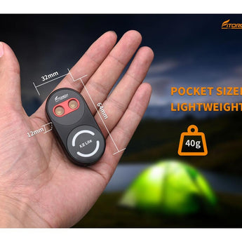Fitorch K2 Lite USB-C Rechargeable LED Keylight - 1000 Lumens - Uses Built-in 280mAh Li-ion Battery Pack - Multiple Colors - Aluminum or Titanium