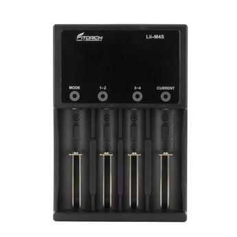 Fitorch Lii-M4S 4-Channel Smart Battery Charger for Li-ion, Ni-Cd, & NiMH Batteries
