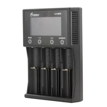 Fitorch Lii-M4S 4-Channel Smart Battery Charger for Li-ion, Ni-Cd, & NiMH Batteries