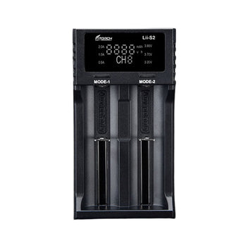 Fitorch Lii-S2 2-Channel Smart Battery Charger for Li-ion, Ni-Cd, & NiMH Batteries