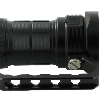 Fitorch P200 USB-C Rechargeable LED Search Light - 14000 Lumens - Includes 1 x 3.6V 24000mAh 46800 - Black or White