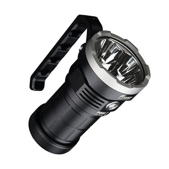 Fitorch P200 USB-C Rechargeable LED Search Light - 14000 Lumens - Includes 1 x 3.6V 24000mAh 46800 - Black or White