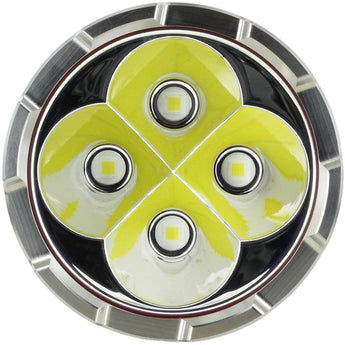 Fitorch P200 USB-C Rechargeable LED Search Light - 14000 Lumens - Includes 1 x 3.6V 24000mAh 46800 - Black or White