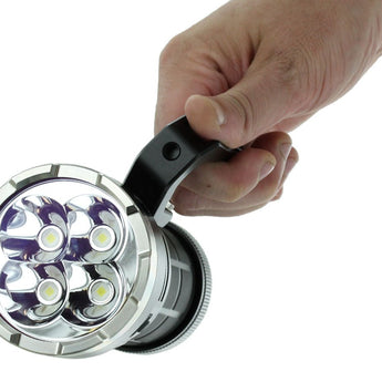 Fitorch P200 USB-C Rechargeable LED Search Light - 14000 Lumens - Includes 1 x 3.6V 24000mAh 46800 - Black or White