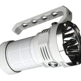 Fitorch P200 USB-C Rechargeable LED Search Light - 14000 Lumens - Includes 1 x 3.6V 24000mAh 46800 - Black or White