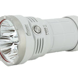 Fitorch P200 USB-C Rechargeable LED Search Light - 14000 Lumens - Includes 1 x 3.6V 24000mAh 46800 - Black or White