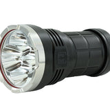 Fitorch P200 USB-C Rechargeable LED Search Light - 14000 Lumens - Includes 1 x 3.6V 24000mAh 46800 - Black or White