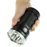 Fitorch P200 USB-C Rechargeable LED Search Light - 14000 Lumens - Includes 1 x 3.6V 24000mAh 46800 - Black or White