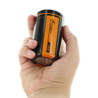 Fitorch C800 3.6V 24000mAh 46800 High-Drain Lithium Ion (Li-Ion) Battery