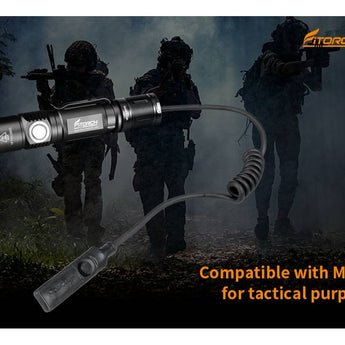 Fitorch P20C USB-C Rechargeable LED Flashlight - 1500 Lumens - CREE XP-L2 - Includes 1 x 18650