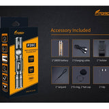 Fitorch P20C USB-C Rechargeable LED Flashlight - 1500 Lumens - CREE XP-L2 - Includes 1 x 18650
