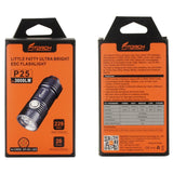 Fitorch P25 Little Fatty LED Flashlight - 4 x CREE XP-G3 - 3000 Lumens - Uses 1 x 26350 (included) - Black
