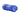 Blue Fitorch P25 Little Fatty LED Flashlight - Angled Back View of Tail Cap