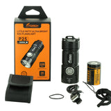 Fitorch P25 Little Fatty LED Flashlight - 4 x CREE XP-G3 - 3000 Lumens - Uses 1 x 26350 (included) - Black