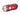 Red Fitorch P25 Little Fatty LED Flashlight - Front Angled View