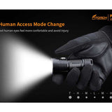 Fitorch P25 Little Fatty LED Flashlight - 4 x CREE XP-G3 - 3000 Lumens - Uses 1 x 26350 (included) - Black