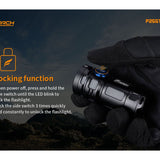 BUNDLE: Fitorch P25GT LED Flashlight - 4 x CREE XP-G3 -3000 Lumens - Uses 1 x 26350 (included), Includes 1 x ET25 Extender Tube and 1 x C500 26650