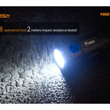 BUNDLE: Fitorch P25GT LED Flashlight - 4 x CREE XP-G3 -3000 Lumens - Uses 1 x 26350 (included), Includes 1 x ET25 Extender Tube and 1 x C500 26650