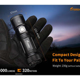 Fitorch P26RGT USB-C Rechargeable LED Flashlight - 5000 Lumens - CREE XHP 70.3 - Includes 1 x 26650