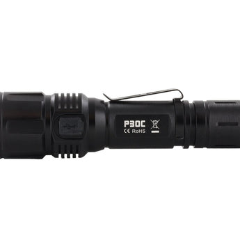 Fitorch P30C USB-C Rechargeable LED Flashlight - 1600 Lumens - CREE XP-L2 - Includes 1 x 18650