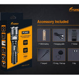 Fitorch P30C USB-C Rechargeable LED Flashlight - 1600 Lumens - CREE XP-L2 - Includes 1 x 18650