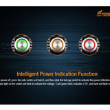Fitorch P30C - Power Indicator in Side Switch