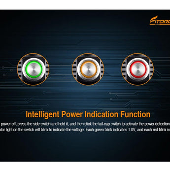 Fitorch P30C - Power Indicator in Side Switch