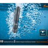 Fitorch P36 USB-C Rechargeable LED Flashlight - Luminus SFT-70 - 3000 Lumens - Includes 1 x 21700