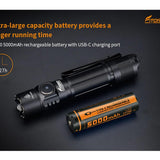 Fitorch P36 USB-C Rechargeable LED Flashlight - Luminus SFT-70 - 3000 Lumens - Includes 1 x 21700