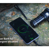 Fitorch P50 Little Monster USB-C Rechargeable LED Searchlight - 10000 Lumens - Includes 1 x 32650 - Black or White