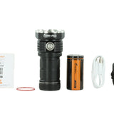 Fitorch P50 Little Monster USB-C Rechargeable LED Searchlight - 10000 Lumens - Includes 1 x 32650 - Black or White