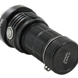 Fitorch P50 Little Monster USB-C Rechargeable LED Searchlight - 10000 Lumens - Includes 1 x 32650 - Black or White