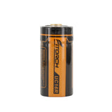Fitorch RC650 16340 650mAh 3.7V Protected Lithium Ion (Li-ion) Button Top Battery with Built-In Micro USB Charge Port