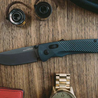 SOG Flash AT Folding Knife - Concrete, Petrol Green, or Urban Gray