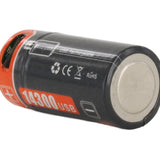 Folomov 14300 520mAh 3.7V Lithium Ion (Li-ion) Button Top Battery with Micro-USB Charging Port