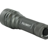 Folomov 18650L LED Flashlight - LUMINUS SST-40 - 1600 Lumens - Includes 1 x 18650 with Built-in Micro USB Charge Port
