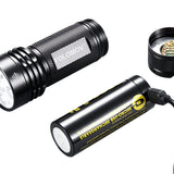 Folomov 26650S LED Flashlight - 5 x CREE XP-G2 - 2000 Lumens - Includes 1 x 3.7V 5000mAh 26650