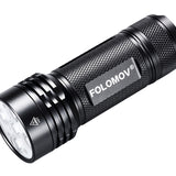 Folomov 26650S LED Flashlight - 5 x CREE XP-G2 - 2000 Lumens - Includes 1 x 3.7V 5000mAh 26650
