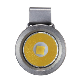 Folomov EDC-C1 Flashlight - Nichia E21A LED - 400 Lumens - Includes USB-Rechargeable Li-Ion Battery - Brass or Aluminum