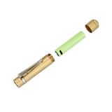 Folomov EDC-C1 Flashlight - Nichia E21A LED - 400 Lumens - Includes USB-Rechargeable Li-Ion Battery - Brass or Aluminum