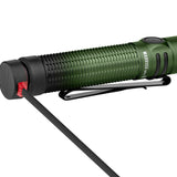 Olight Warrior Mini 3 Rechargeable LED Flashlight - 1750 Lumens - Includes 1 x 18650 - Black, Forest Gradient, Midnight Horizon, Desert Tan, or Zombie Green