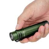 Olight Warrior Mini 3 Rechargeable LED Flashlight - 1750 Lumens - Includes 1 x 18650 - Black, Forest Gradient, Midnight Horizon, Desert Tan, or Zombie Green