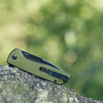 Olight Freeze 2 Folding Knife - OD Green, Copper, or Carbon Fiber