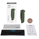 Olight Freeze 2 Folding Knife - OD Green, Copper, or Carbon Fiber