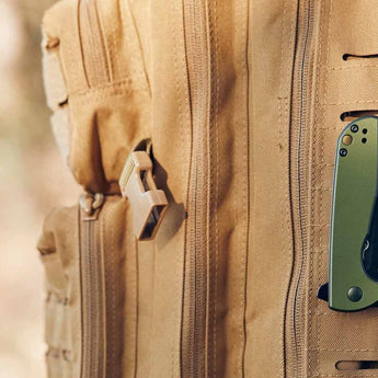 Olight Freeze 2 Folding Knife - OD Green, Copper, or Carbon Fiber