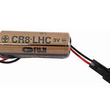 Fuji CR8.LHC 3000mAh 3V Lithium (LiMnO2) Battery Pack for Wallingford Flush II and Toto TH559EDV410R - Male, Female, or RD209 Connector